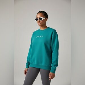 Nike Unisex Bold Teal Crew Neck Sweater